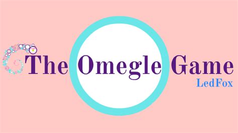 omegle game for boys.